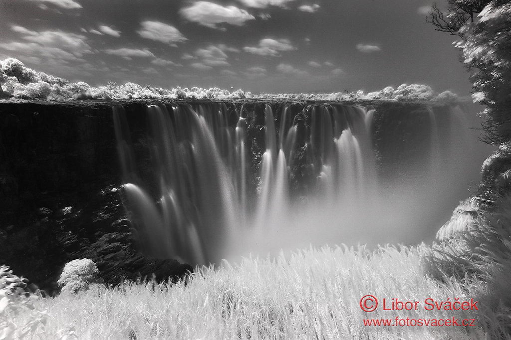 Victoria Falls - infrared